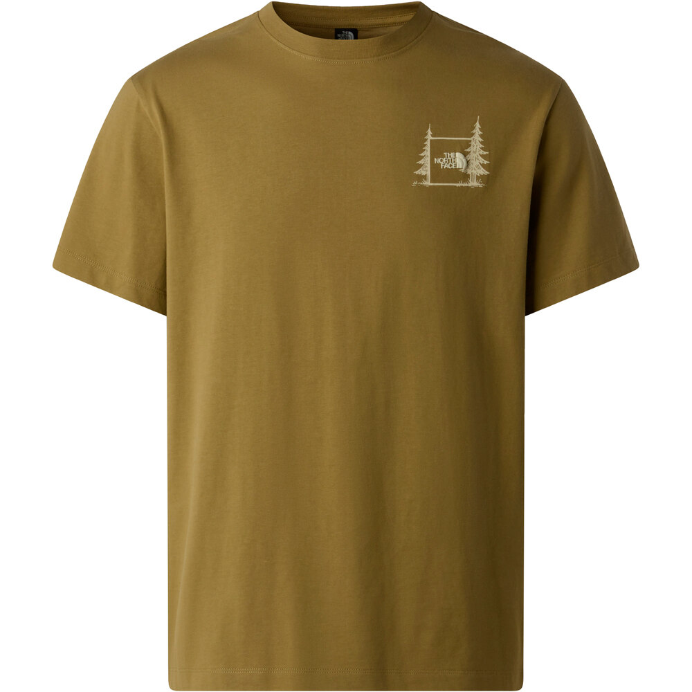 The North Face camiseta montaña manga corta hombre CAMPING RELAXED MARRON 03