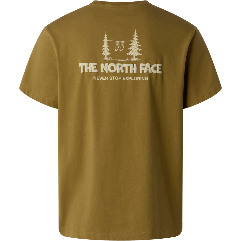 The North Face camiseta montaña manga corta hombre CAMPING RELAXED MARRON 04