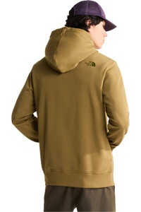 The North Face camiseta montaña manga corta hombre DREW PEAK LIGHT VERDE vista trasera