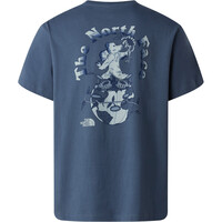 The North Face camiseta montaña manga corta hombre RETRO EARTH GRIS 04