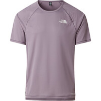 The North Face camiseta montaña manga corta hombre SUNRISER GRIS 03