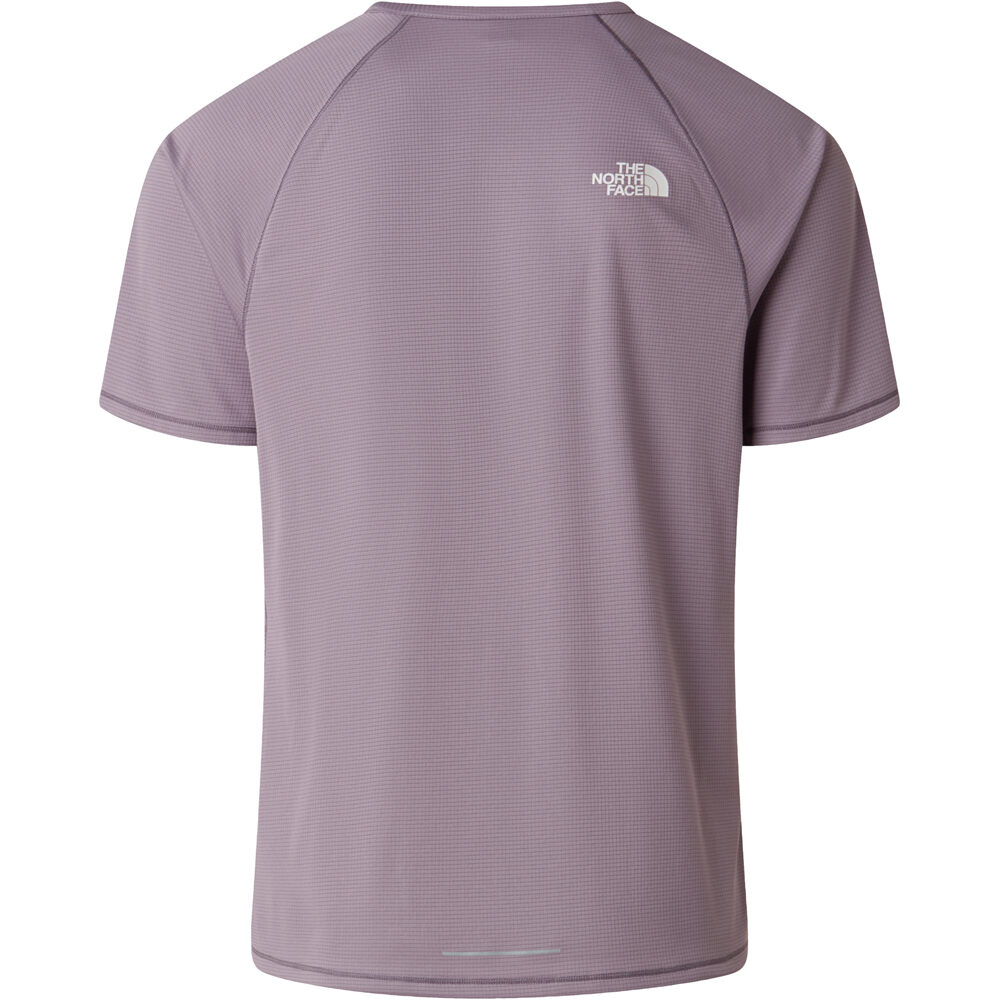 The North Face camiseta montaña manga corta hombre SUNRISER GRIS 04