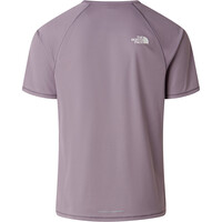 The North Face camiseta montaña manga corta hombre SUNRISER GRIS 04