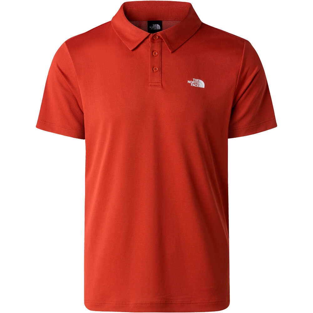 The North Face camiseta montaña manga corta hombre TANKEN ROJO vista frontal
