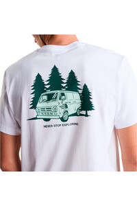 The North Face camiseta montaña manga corta hombre VAN LIFE BLANCO 04