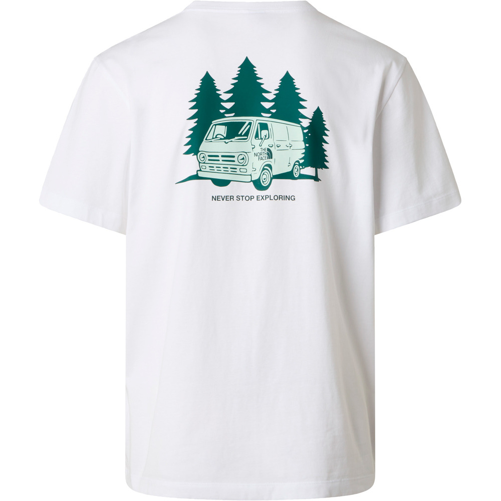 The North Face camiseta montaña manga corta hombre VAN LIFE BLANCO 06