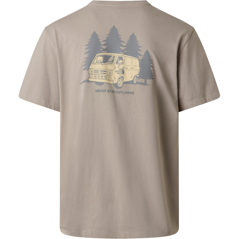 The North Face camiseta montaña manga corta hombre VAN LIFE GRIS 06