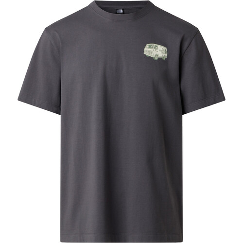 The North Face camiseta montaña manga corta hombre VAN LIFE RELAXED GRIS