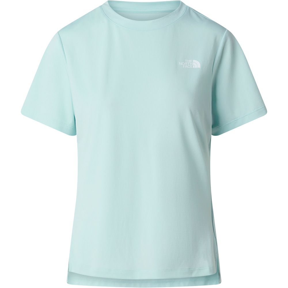 The North Face camiseta montaña manga corta mujer FLEX AZUL 03