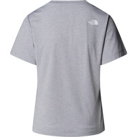 The North Face camiseta montaña manga corta mujer FLEX GRIS 03