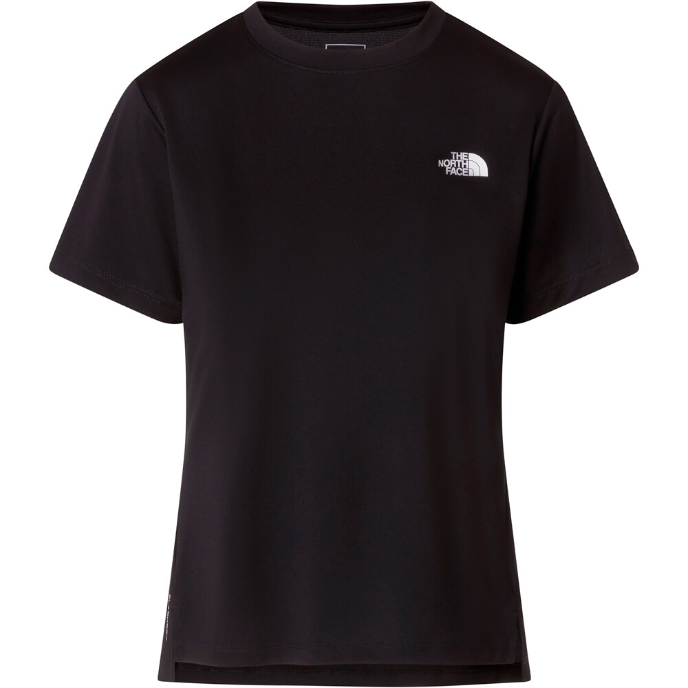 The North Face camiseta montaña manga corta mujer FLEX NEGRO 04