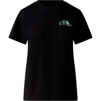 The North Face camiseta montaña manga corta mujer MONTE NEGRO vista detalle