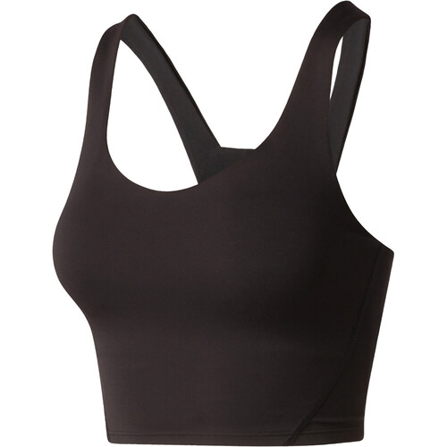The North Face camiseta tirantes JAIDA LONG LINE MARRON