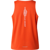 The North Face camiseta tirantes running LIGHTBRIGHT NARANJA 03