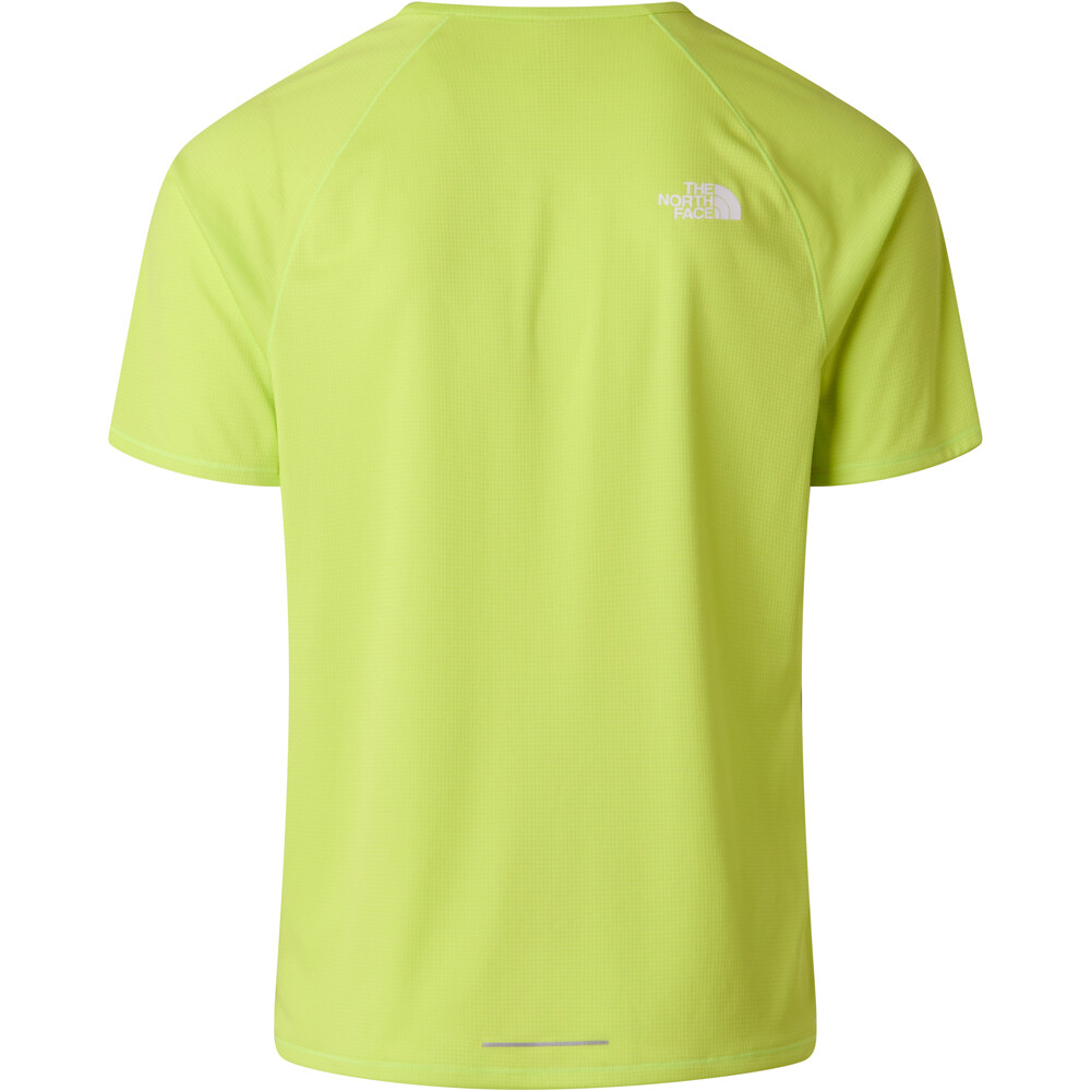 The North Face camisetas trail running manga corta hombre SUNRISER MORADO 03
