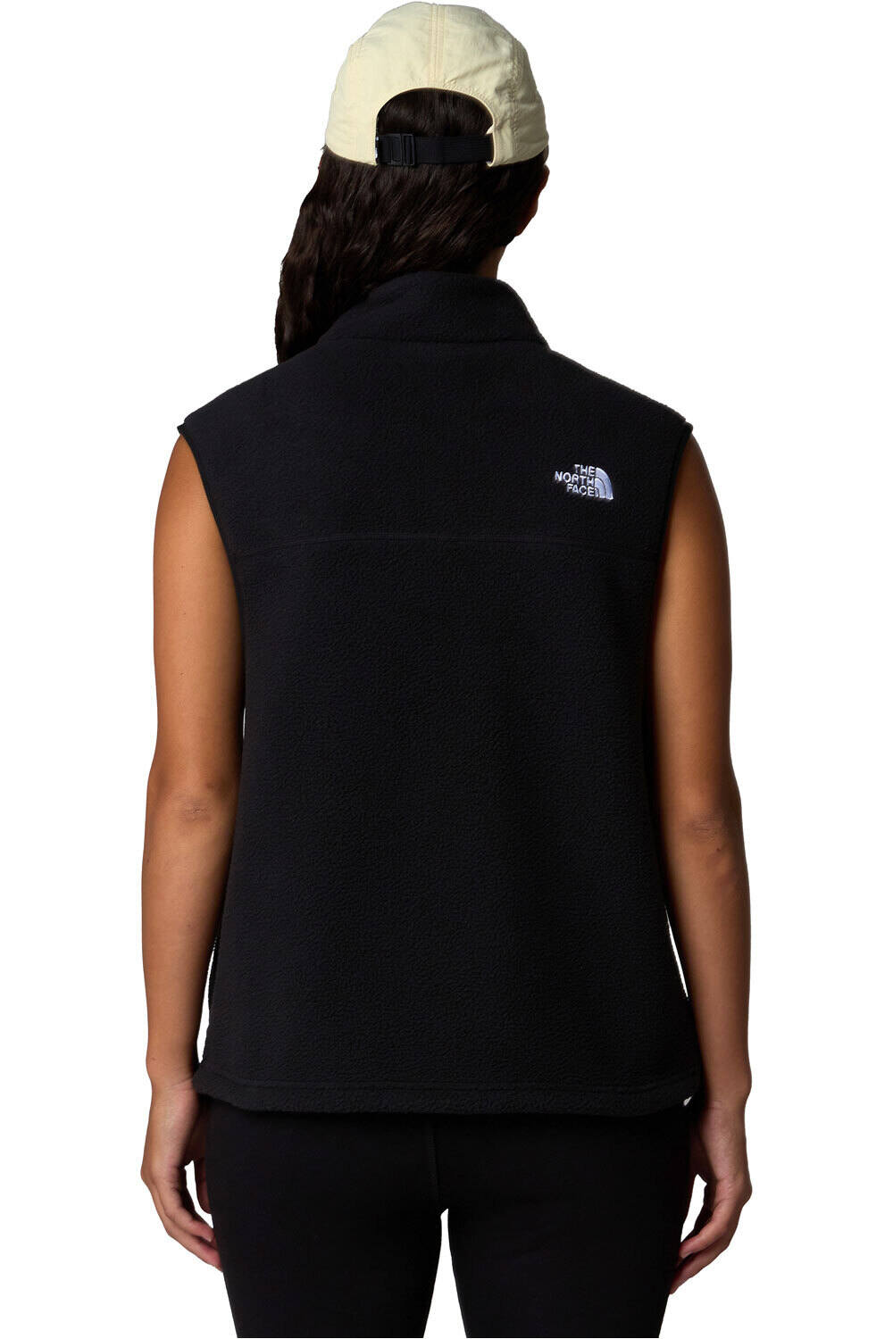 The North Face chaleco outdoor mujer YUMIORI MARRON vista trasera