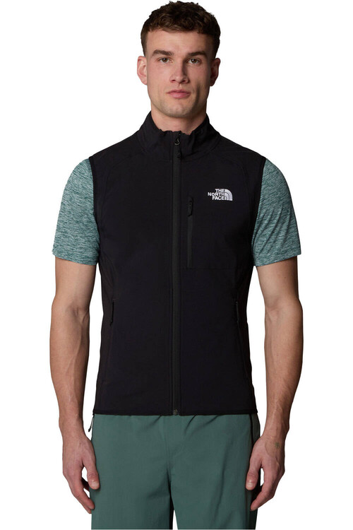 The North Face chaleco polar hombre NIMBLE NEGRO