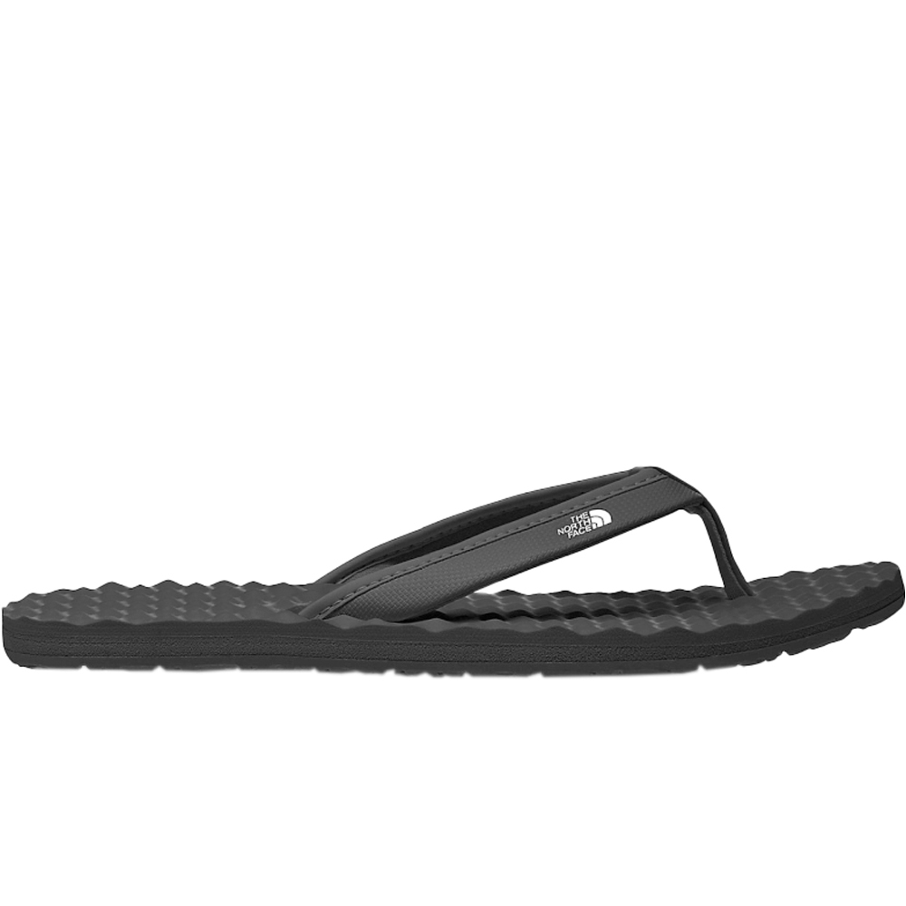 The North Face chanclas mujer BASE CAMP MINI IIBL NEGRO lateral exterior