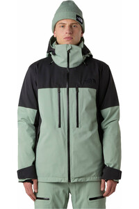 The North Face chaqueta esquí hombre CHAKAL NEGRO vista detalle