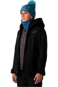 The North Face chaqueta esquí mujer DESCENDIT MARRON vista detalle