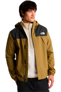 The North Face chaqueta impermeable hombre ANTORA MARRON vista detalle