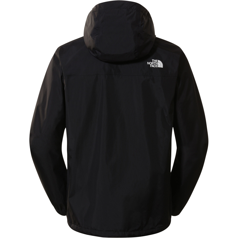 The North Face chaqueta impermeable hombre ANTORA NEGRO 04