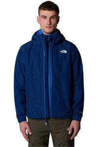 The North Face chaqueta impermeable hombre DRYZZLE FUTURELIGHT 2 AZUL vista detalle