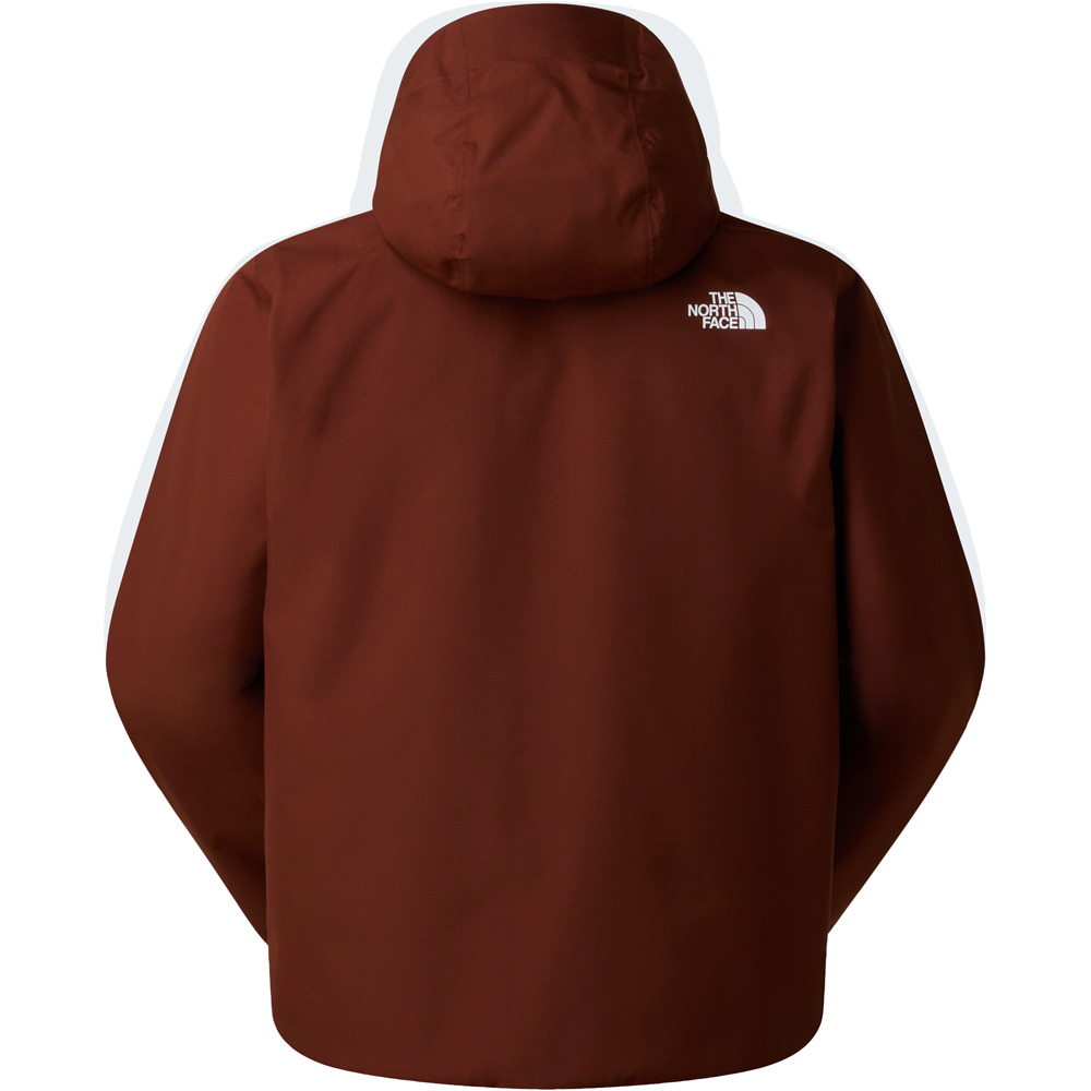 The North Face chaqueta impermeable hombre QUEST MONO ROJO 04