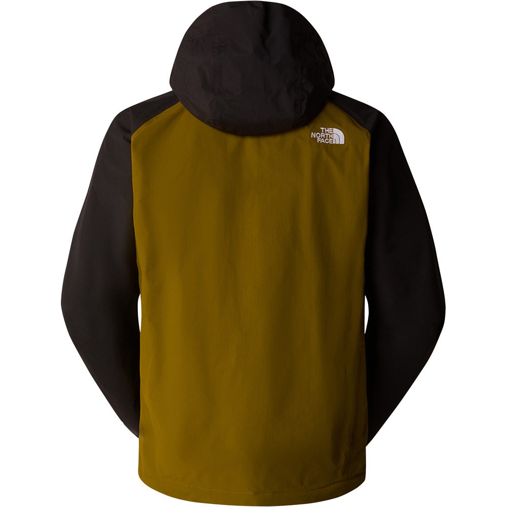The North Face chaqueta impermeable hombre STRATOS AMARILLO 04