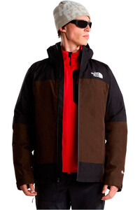 The North Face chaqueta impermeable insulada hombre MOUNTAIN LIGHT TRICLIMATE GORE-TEX MARRON 03