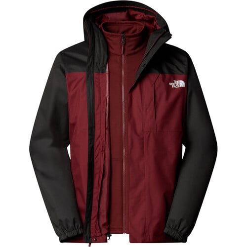 THE NORTH FACE QUEST TRICLIMATE rojo