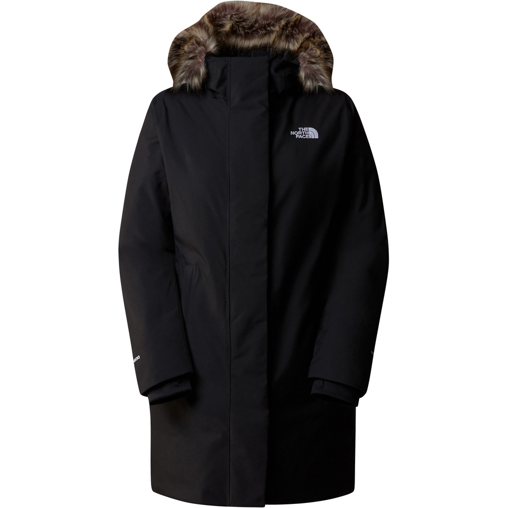 The North Face chaqueta impermeable insulada mujer ARCTIC NEGRO 03