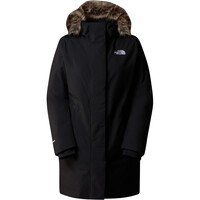 The North Face chaqueta impermeable insulada mujer ARCTIC NEGRO