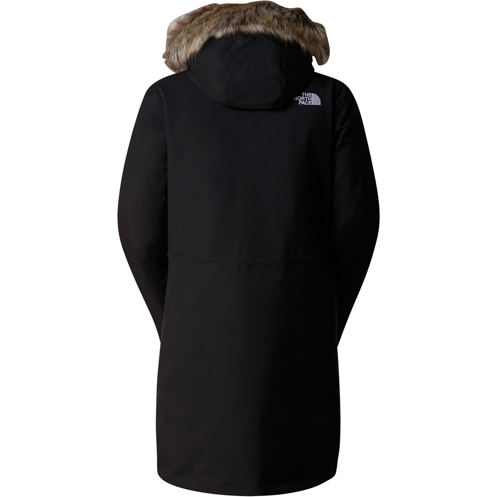 The North Face chaqueta impermeable insulada mujer ARCTIC NEGRO 04