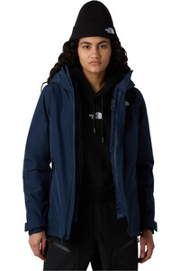 The North Face chaqueta impermeable insulada mujer CARTO MONO TRICLIMATE AZUL 03