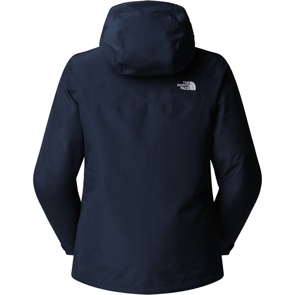 The North Face chaqueta impermeable insulada mujer CARTO MONO TRICLIMATE AZUL 06