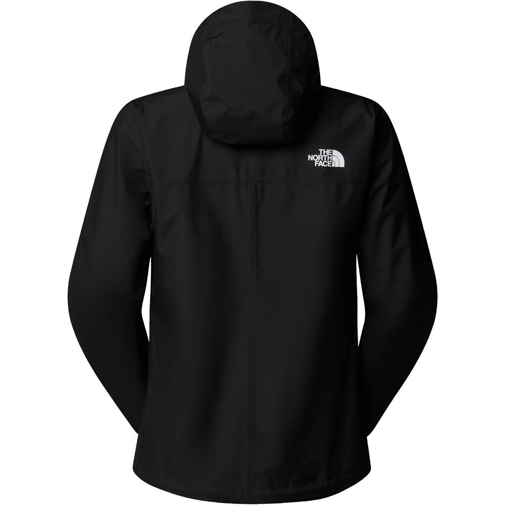 The North Face chaqueta impermeable mujer ANTORA NEGRO 04
