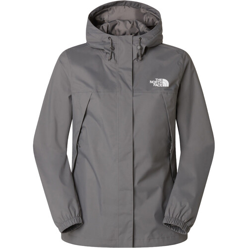 The North Face chaqueta impermeable mujer ANTORA RAIN GRIS