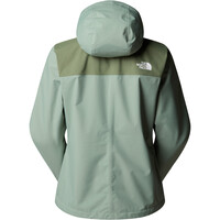 The North Face chaqueta impermeable mujer ANTORA RAIN VERDE 04