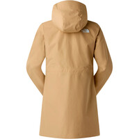 The North Face chaqueta impermeable mujer DRYVENT HIKESTELLER MARRON 04