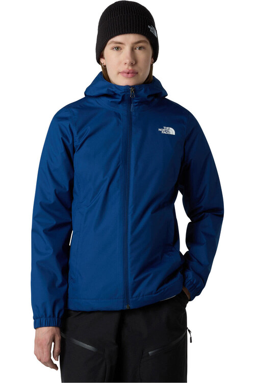 The North Face chaqueta impermeable mujer QUEST AZUL