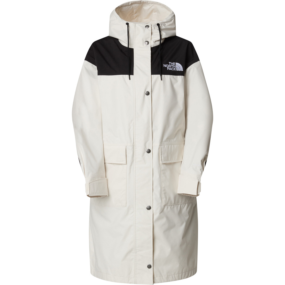 The North Face chaqueta impermeable mujer REIGN ON BLANCO 03