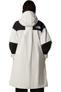 The North Face chaqueta impermeable mujer REIGN ON BLANCO vista trasera