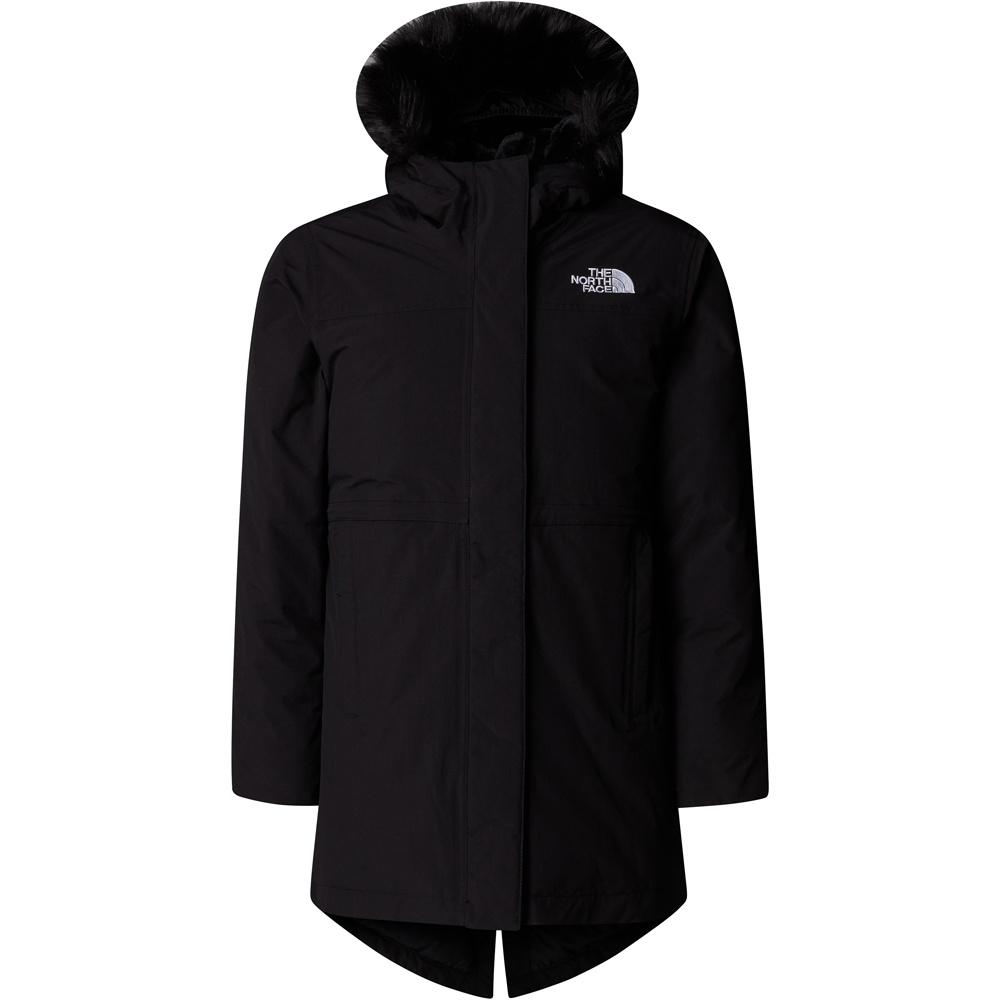 The North Face chaqueta impermeable niño ARTIK NEGRO 03
