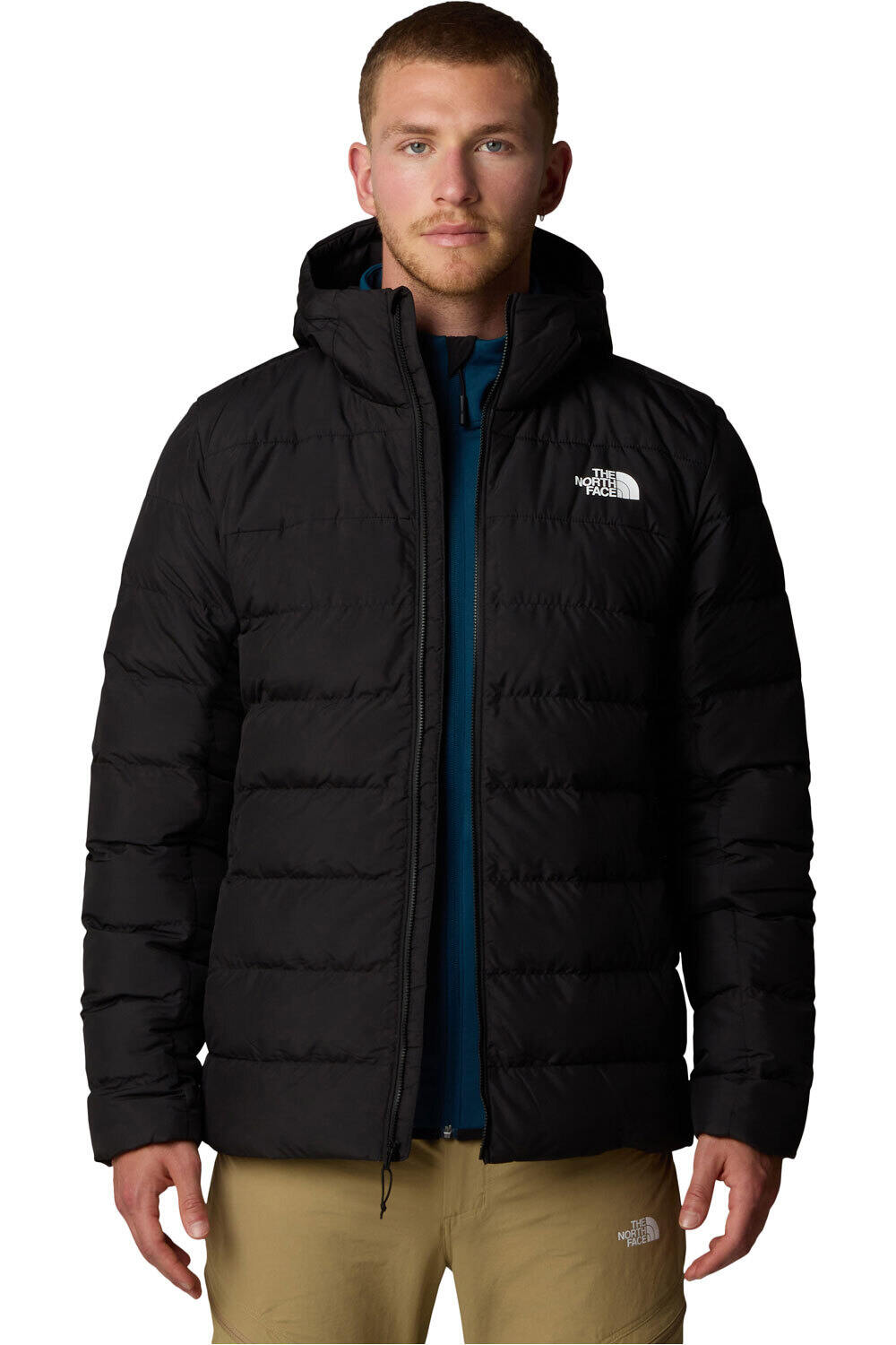 The North Face chaqueta outdoor hombre ACONCAGUA 3 NEGRO vista detalle