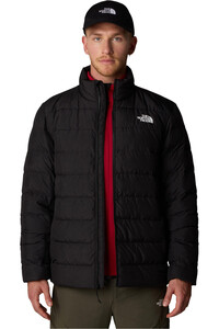 The North Face chaqueta outdoor hombre ACONCAGUA 3 NEGRO vista detalle
