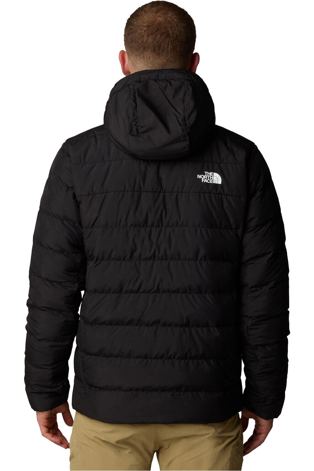 The North Face chaqueta outdoor hombre ACONCAGUA 3 NEGRO vista trasera
