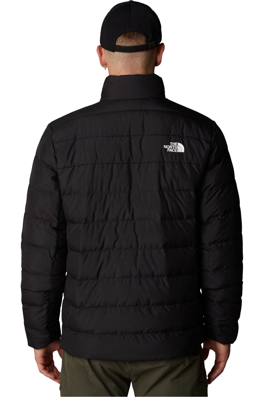 The North Face chaqueta outdoor hombre ACONCAGUA 3 NEGRO vista trasera