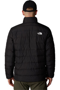 The North Face chaqueta outdoor hombre ACONCAGUA 3 NEGRO vista trasera
