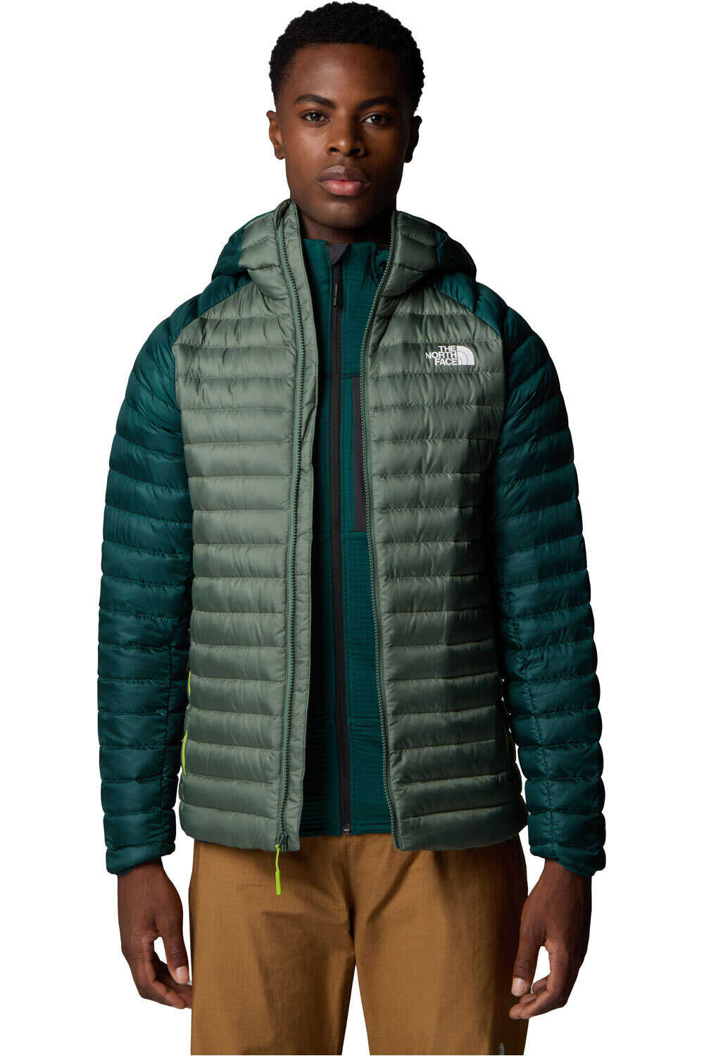 The North Face chaqueta outdoor hombre BETTAFORCA VERDE vista detalle